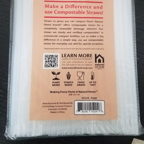 Compostable Straws - Picture 3 of 3